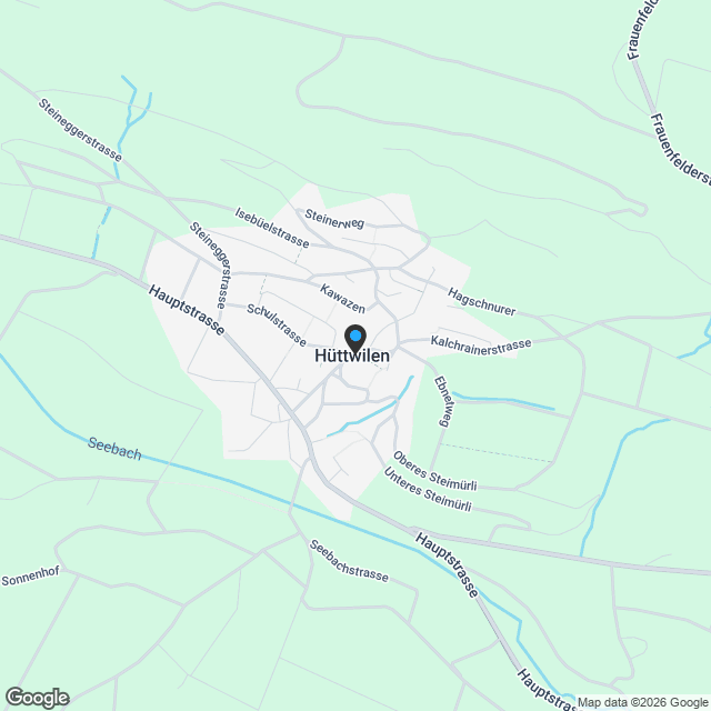 Wunderschöne 3.5-Zimmer-Wohnung in idyllischer Lage - Karte