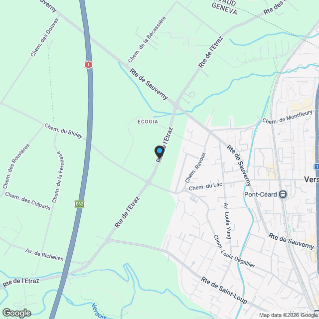 Exclusivité : Villa Contemporaine d'Exception au Coeur de Versoix - Karte