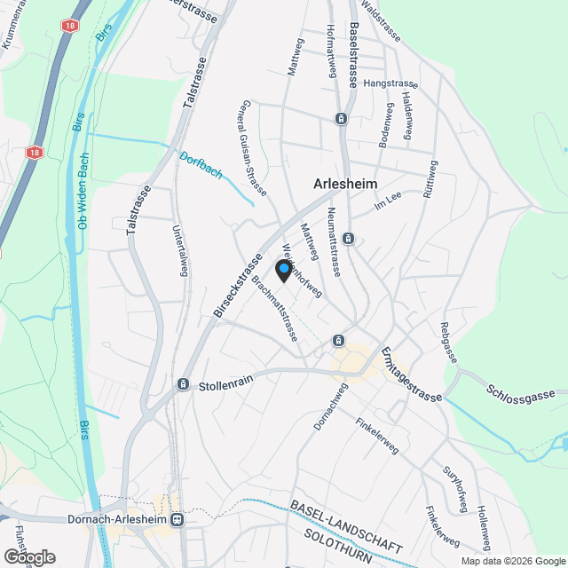 Die perfekte Gartenwohnung im besten Dorf der Schweiz - Karte