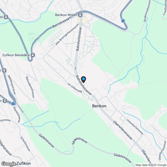 Moderne 4.5-Zimmer-Wohnung mit 150 m2 Gartenanteil - Karte