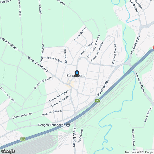 Superbe appartement de 4,5 pièces en rez de jardin au coeur du village - Karte