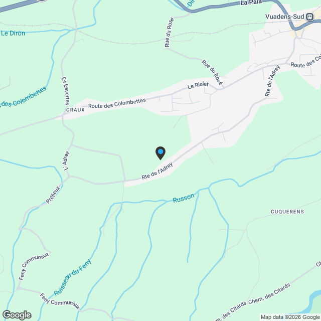 Vuadens | Appartement 4.5 pièces neuf sur plan - Karte