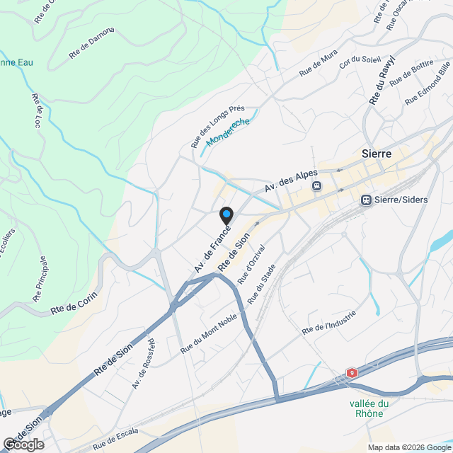 3,5 pces neuf - Centre ville - Karte