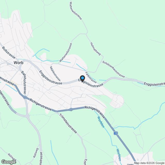 Attikatraum mit Weitsicht - Karte