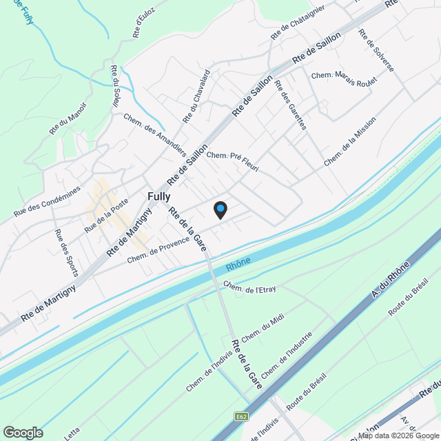 Résidence "Les Iris" / MINERGIE-P - Karte