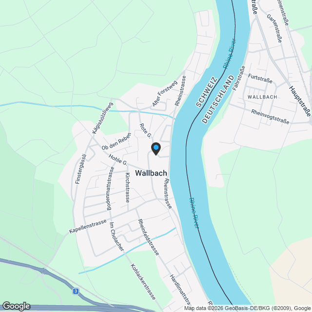 Moderne 5.5 bis 6.5 Zimmer-Duplex-Wohnung mit Rheinblick in Wallbach - inkl. EHP - Neubau 2026 - Karte