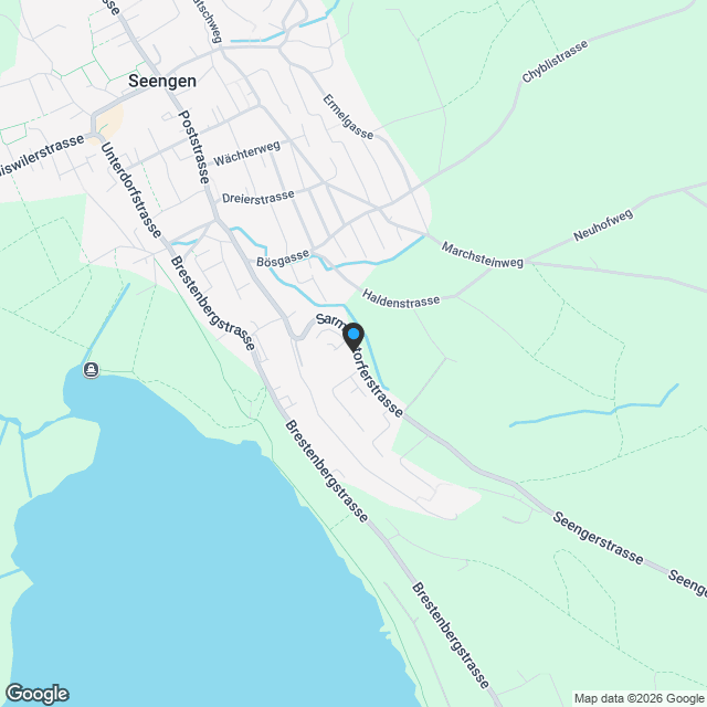 Ihr neues Zuhause zwischen dem Grünen und dem Hallwilersee - Karte