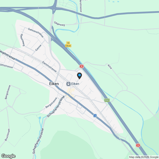 Verkauf Neubau in Eiken - wunderschöne Dachwohnung - Karte