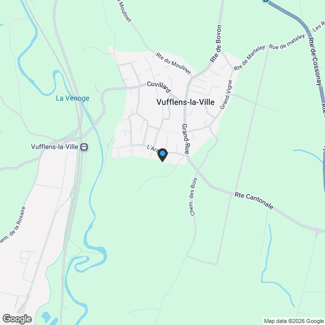 Maison individuelle neuve vue sur les Alpes  et logement indépendant - Karte