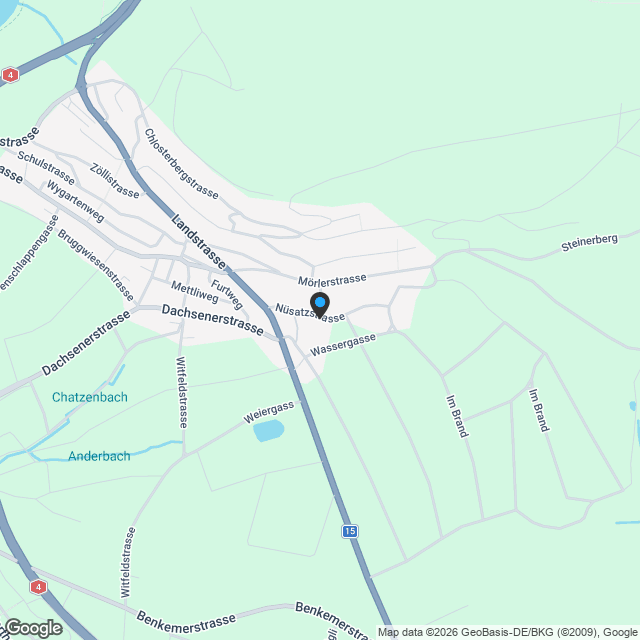 Wunderschöne 3.5-Zimmer-Gartenwohnung mit guter Raumeinteilung - Karte