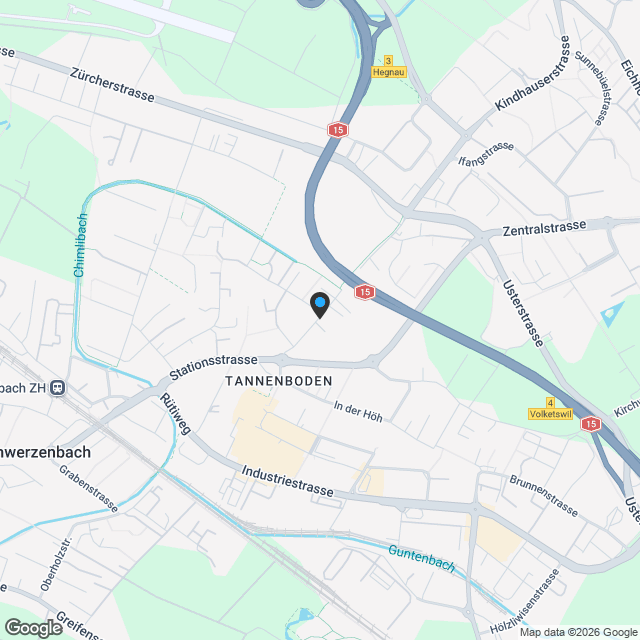 Lichtdurchfluteter 5.5-Zimmer-Hausteil mit grosser Terrasse - Karte