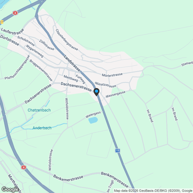 Rückzugsort mit exklusivem Gartenbereich - Karte