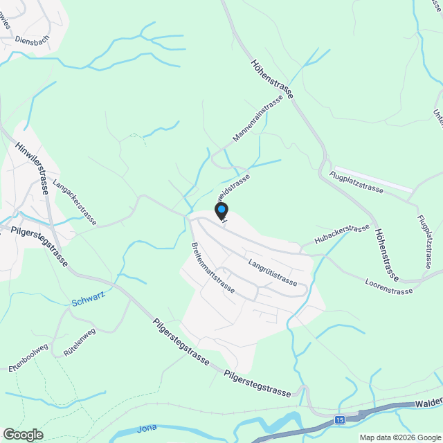Erstklassiges Neubauprojekt in Oberdürnten: Hochwertige Erdgeschoss-Gartenwohnungen - Karte