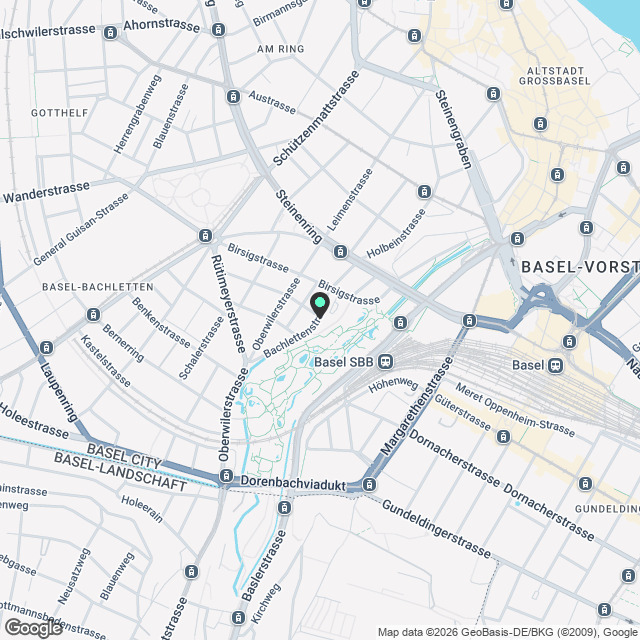 Erstvermietung nach Teilsanierung - Ihre neue Wohnung im Herzen von Basel - Karte