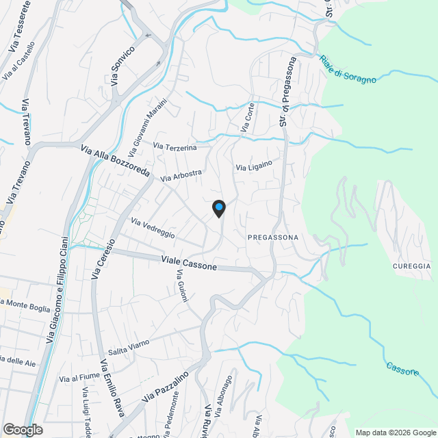 Appartamento 3.5 Locali con Giardino Privato – Residenza Oasis | Pregassona - Karte