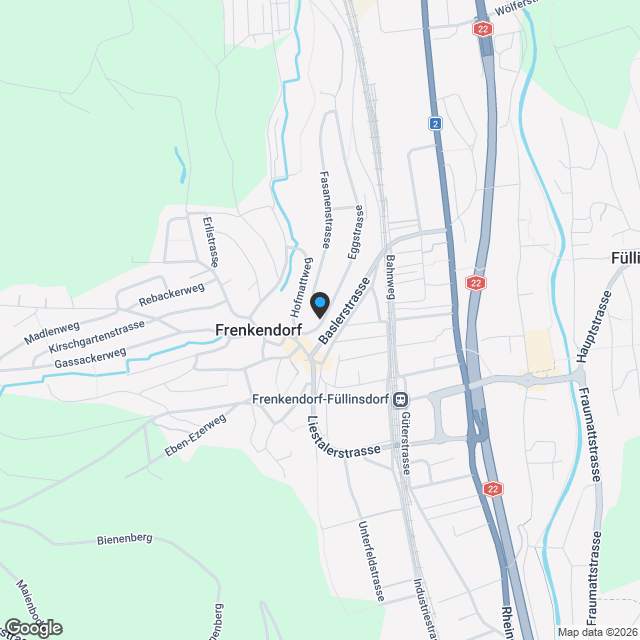 Kernsanierte 4.5-Gartenwohnung - Karte