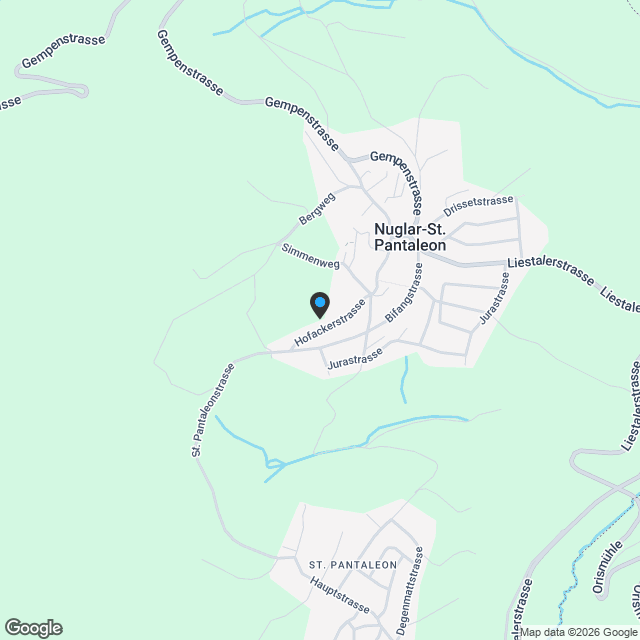 exklusives EFH-Projekt an unverbaubarer, ruhiger Lage - Karte