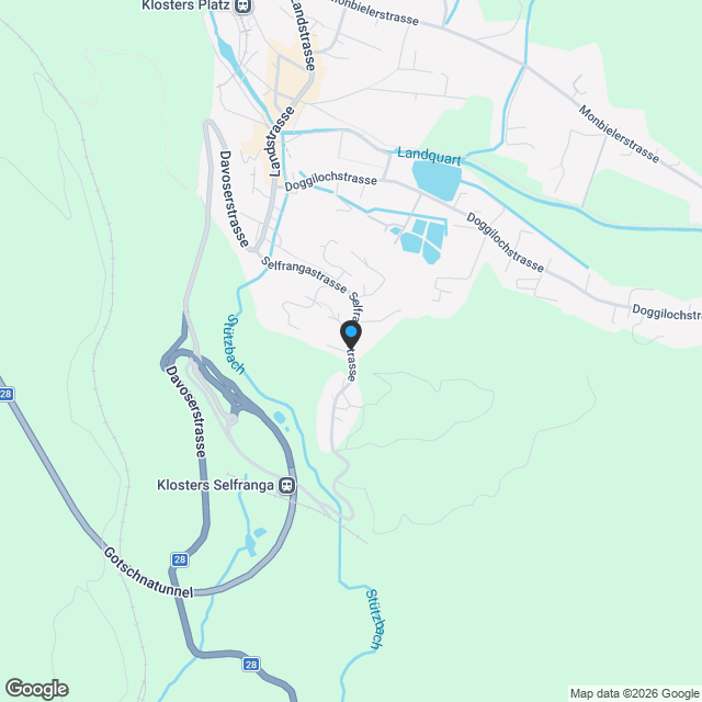 NEUBAU Zanutsch | LETZTE ZWEITWOHNUNG | 5.5-Zimmer-Wohnung Nr. 5 - Karte