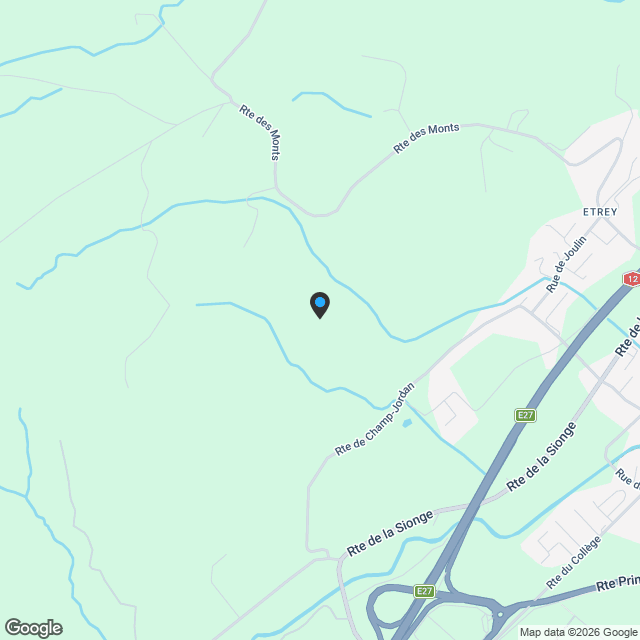 VILLA INDIVIDUELLE NEUVE A SAISIR ENTRE BULLE ET FRIBOURG - Karte