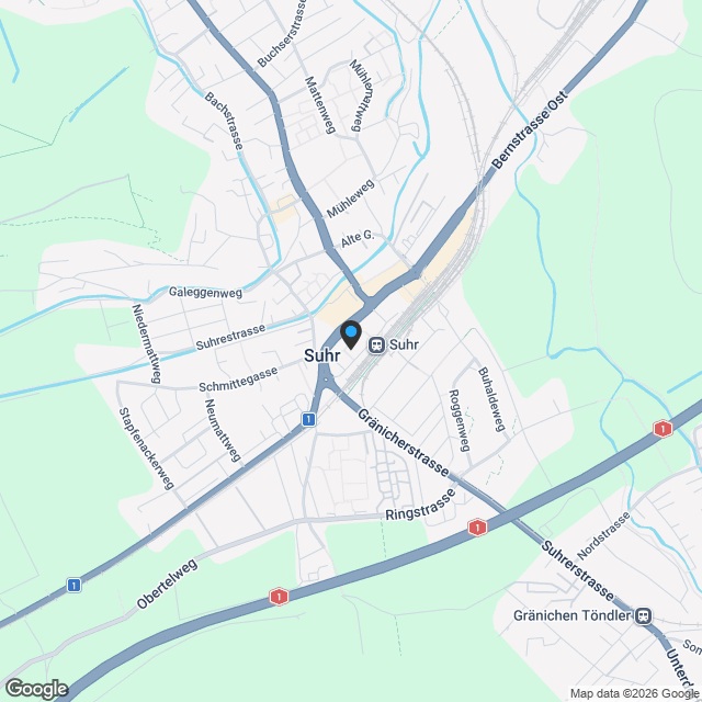 Familienfreundliche 5.5-Zimmerwohnung - Neubau "salzhof-süd.ch" - Karte