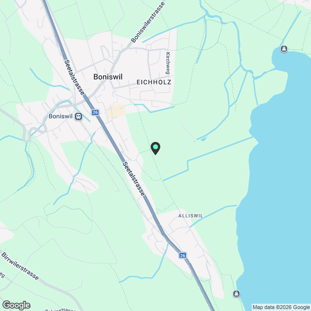 Moderne 4.5-Zimmer-Neubau-Wohnung in Boniswil mit Minergie-Standard - Karte