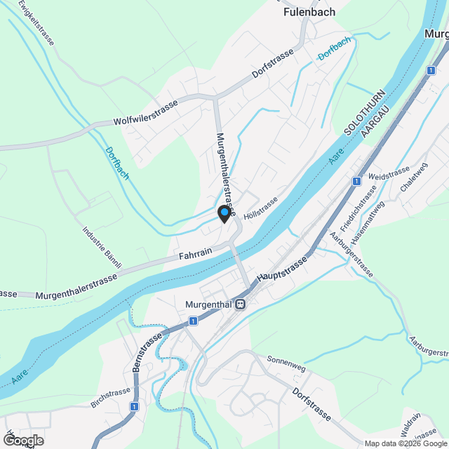 4.5 Zimmer OG-Wohnung mit 153m² und gedecktem Sitzplatz - Karte