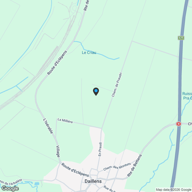 NOUVELLE PROMOTION AU CENTRE DE DAILLENS - Karte