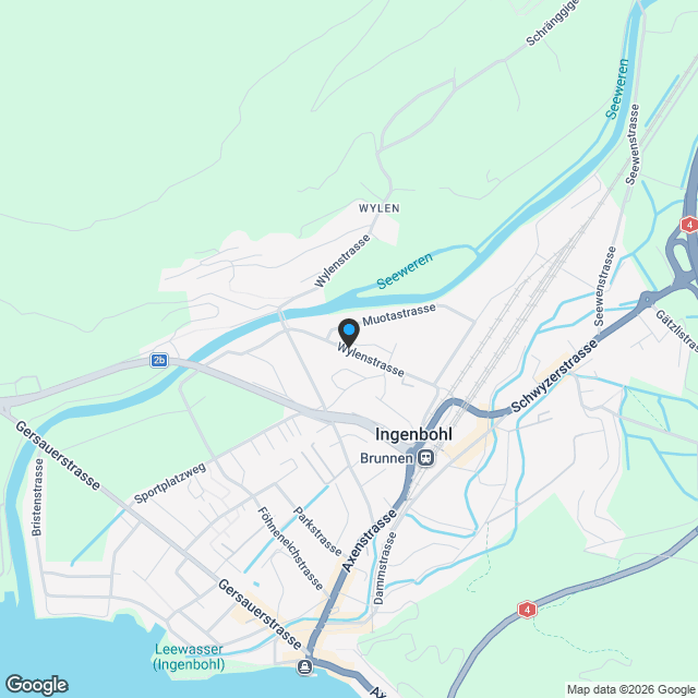 NEUBAU, letzte 4.5-Zi.-Wohnung, 001 EG, individuelle Raumgestaltung, Brunnen - Karte