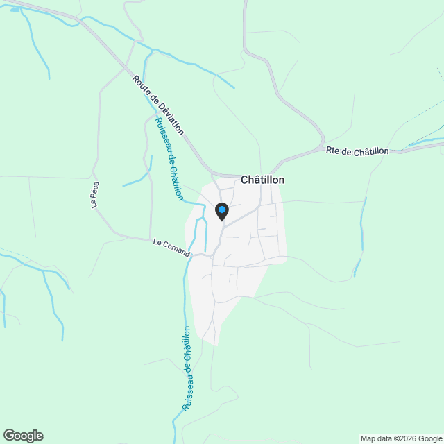 Magnifique appartement de 4,5 pièces neuf à Châtillon - Karte