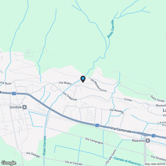 GORDOLA - 4 moderne case unifamiliari con giardino in posizione soleggiata - Karte