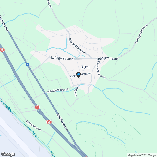 Neubauprojekt SATO: 4.5-Zimmer-Attikawohnung - Karte