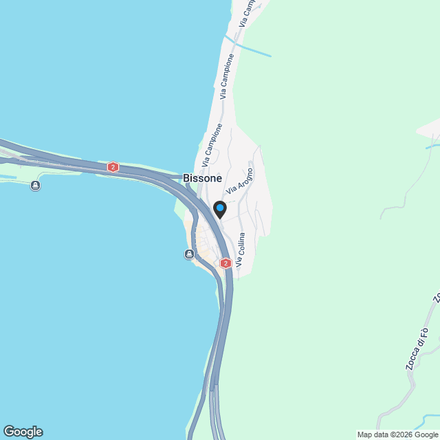 Appartamento 4.5 Locali – Con Giardino o Terrazzo e Vista Lago | Residenza Foresta, Bissone - Karte