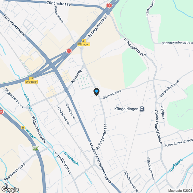 Hochwertige 1. Stock 2.5-Zimmer-Neubauwohnung mit Möglichkeit zur individuellen Mitgestaltung! - Karte