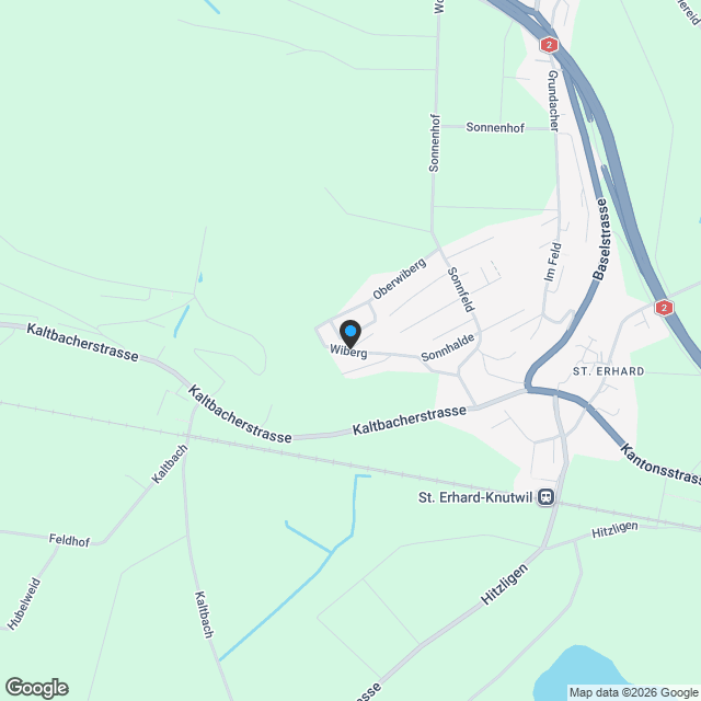 7.5-Zimmer Einfamilienhaus mit Wohlfühlcharakter - Karte