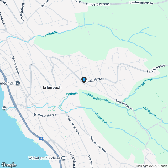 ERLENHÖHE – WOHNTRAUM HOCH ÜBER DEM ZÜRICHSEE - Karte