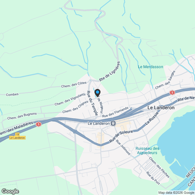 Exceptionnel 3.5 pièces en attique avec plus de 60 m² de terrasse - Karte
