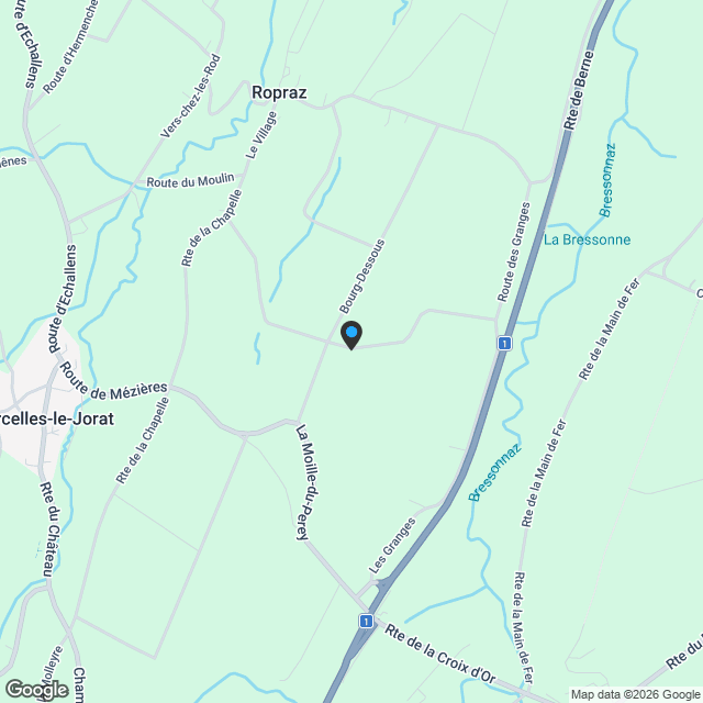 Frais d'achat réduit, plus qu'une villa de libre - Karte