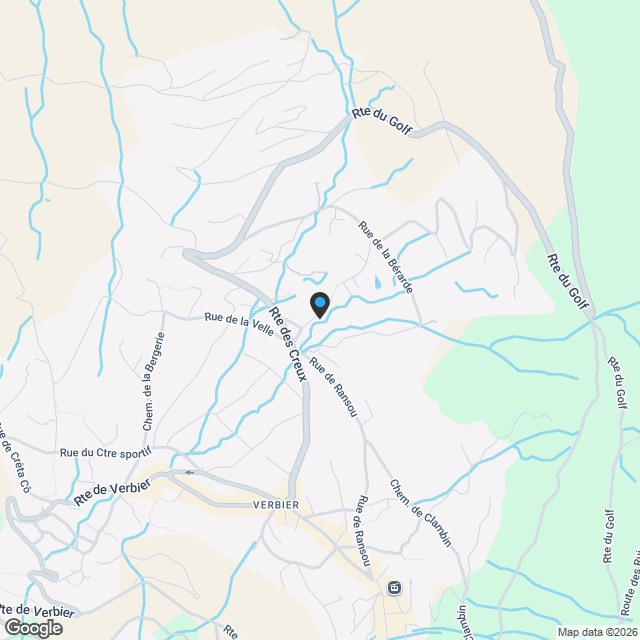 Magnifique appartement 3.5 pièces neuf à Verbier avec terrasse - Karte