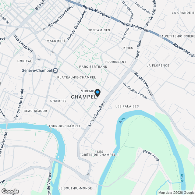 Appartement d'exception entre nature et élégance contemporaine - Karte