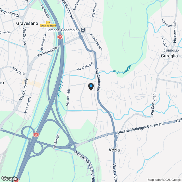 LUGANO-CADEMPINO: 4.5 LOCALI DI PROSSIMA COSTRUZIONE - Karte