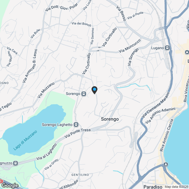 Nuovo 3.5 locali con grande terrazza a Sorengo - Karte