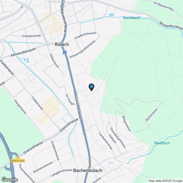 Jetzt wieder verfügbar! - 3.5-Zimmer-Wohnung am Schleufenberg - Karte