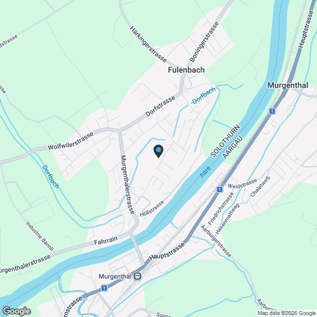 *NATÜRLICH WOHNEN, NEUMATT FULENBACH / 5 ½-ZIMMER NEUBAUWOHNUNGEN* - Karte