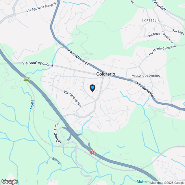 VILLETTA A SCHIERA A COLDRERIO - Karte