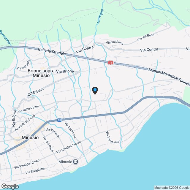Prestigeträchtig wohnen in Minusio in der Residenz Estate & Esplanade - Karte
