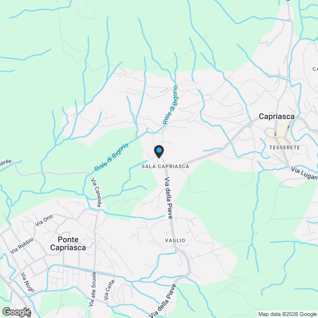 ESCLUSIVO E NUOVO 4.5 LOCALI CON GIARDINO IN CAPRIASCA - Karte