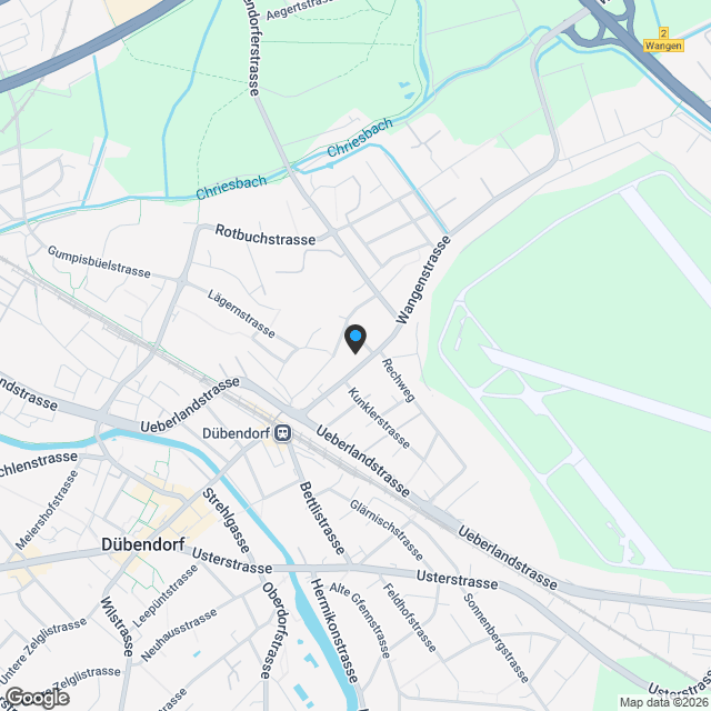 Projektankündigung: 3.5 Zimmerwohnungen nahe Bahnhof Dübendorf - Karte