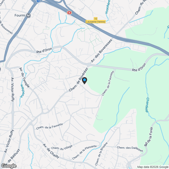 LAUSANNE LISIERE - PORTES OUVERTES MERCREDI 10 ET 17 JUIN - SUR RDV - Karte
