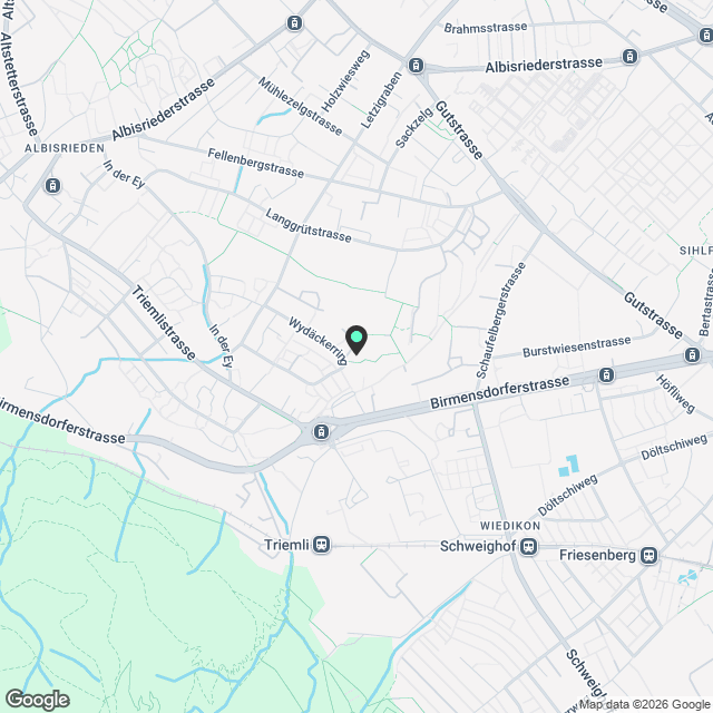 Wohnen am Wydäckerring - Modernes Zuhause am Uetliberg - Karte