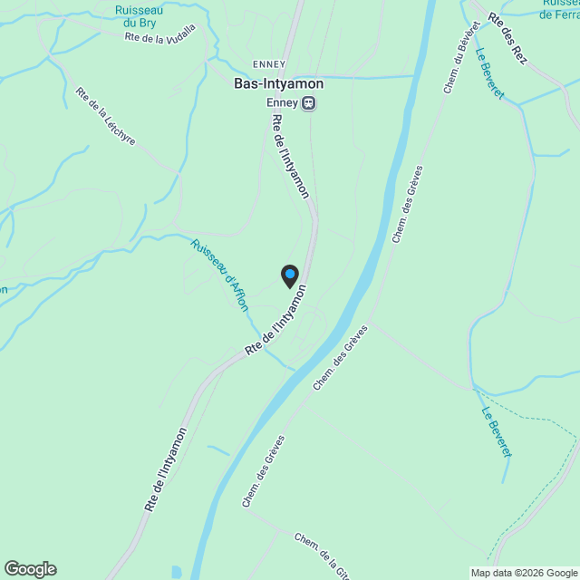 Impasse des Cerfs 9 1667 Enney - Karte